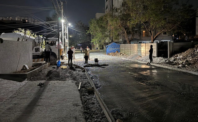 Internal Road Started near Sai Sankalp-Aruna Residency-Paidipally Jewel- KR Sukruthi-Orchard Internal Road Started near Sai Sankalp-Aruna Residency-Paidipally Jewel- KR Sukruthi-Orchard